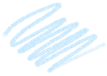 Blue Scribble